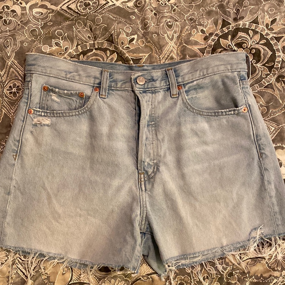 Gap Denim Tall Boyfriend Shorts - Picture 2 of 7